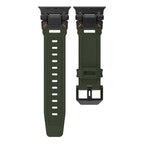 Apple Watch Silicone Metal Band - Premium Durable Strap - SJB-DIAMOND ELITES