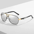 2024 UV400 Polarized Sunglasses Men Women Outdoor Discoloration Eyewear Men Trendy Photochromic Night Vision Sun Glasses