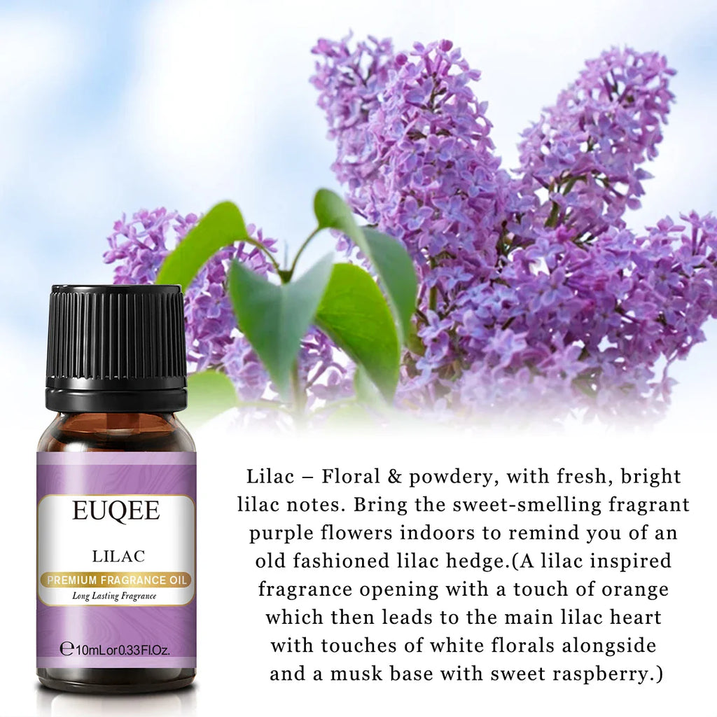 EUQEE 10ml Woody Fruit Fragrance Oil For Humidifier DIY Soap Candle Making Cedarwood Forest Pine Pumpkin Pie Coconut Pineapple Lootquake LLC
