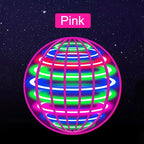 Flying ball, automatic spinning ball, LED dazzling lights, floating magic, fan, UFO flying machine, toy, gift, game, sports ball