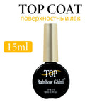 Rainbow Ghini UV LED Glitter Purple Gel Nail Polish 15ml Manicure Art Accessories Nail Glue Supplies for Professionals Varnishes Lootquake LLC