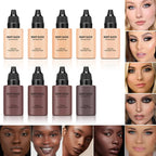 Flawless All Day: 9 Color Waterproof Concealer Foundation For Women Makeup Full Coverage Long Lasting Moisturizing Lootquake LLC