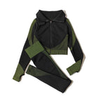 FlexFit Seamless Yoga Set: Comfy, Stylish, Versatile THRIXINE