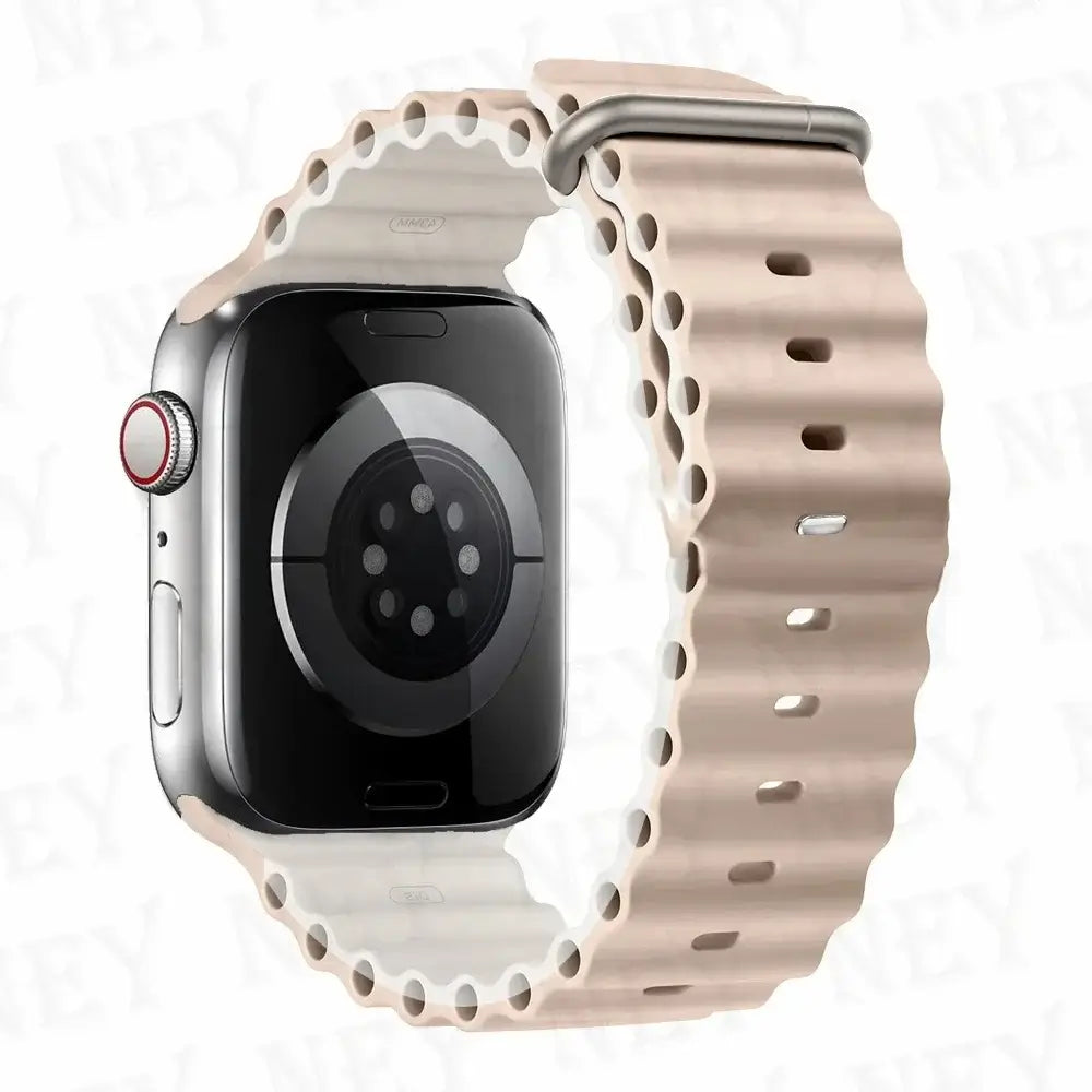 Apple Watch Silicone Strap - Soft Flexible Comfortable Fit - SJB-DIAMOND ELITES