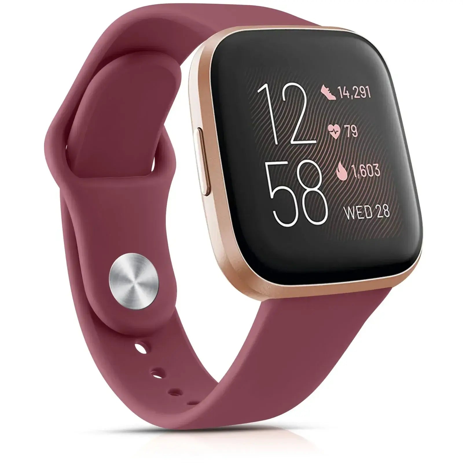 Fitbit Versa & Sense Silicone Strap - Soft Waterproof Design - SJB-DIAMOND ELITES
