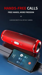 Portable Wireless Bluetooth Speaker 200W High Power Subwoofer Outdoor Waterproof Soundbox with FM Radio USB TF card Boom Box Lootquake LLC