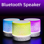 Bluetooth Mini Speaker Wireless Speaker Colorful LED TF Card USB Subwoofer Portable MP3 Music Sound Column For PC Phone Lootquake LLC