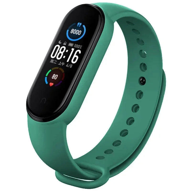 Watch Strap For Xiaomi Mi Band 7 6 5 4 3 Wristband Silicone Bracelet Wrist Straps MiBand 3/4 band5 band6 Smartwatch Accessories Lootquake LLC