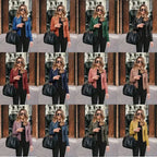 New Vintage Women PU Leather Bomber Jacket Fashion Casual Autumn Winter Zipper Windbreaker Streetwear Female Blazer Y2K Clothes