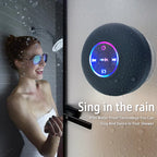 Mini Bluetooth Speaker Shower Subwoofer with Color LED Waterproof Handsfree Loudspeaker Music For Bathroom Pool Beach Car Phone Lootquake LLC