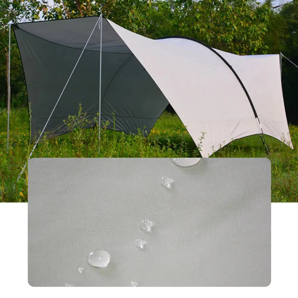 Large Camping Dome shelter Fire shelter Bull shelter type tent oversized habi tarp shelter Habitat Tunnel type Camping Shelter