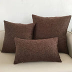 Solid Sofa Cushion Cover 30x50/40x40/45x45/40x60/50x50/55x55/60x60cm Decorative Throw Pillow Case For Car Seat Chair