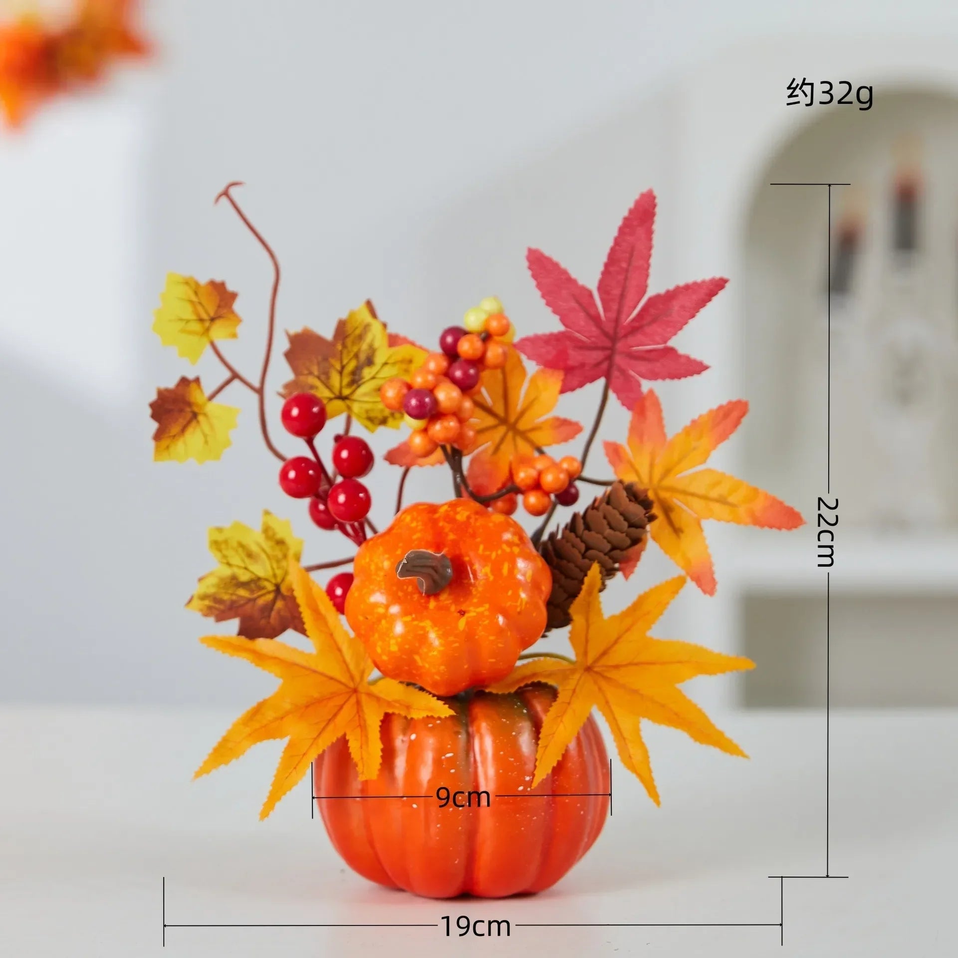 Autumn Theme Party Decor Sunflower Maple Leaf Ornaments Thanksgiving Day Bonsai Harvest Festival DIY Happy Halloween Day 2025 Lootquake LLC