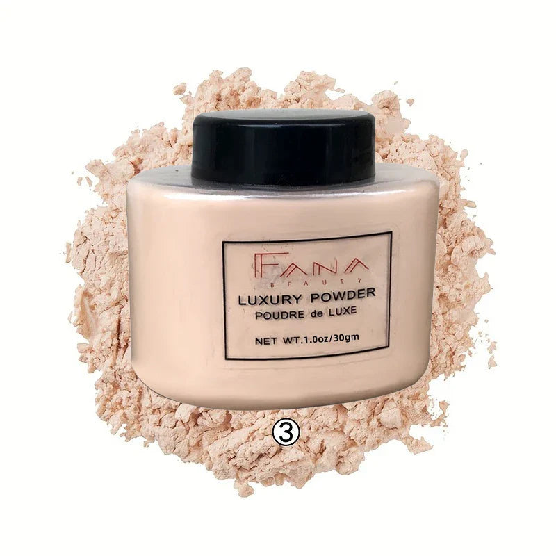 4 Color Luxury Powder for Women Face Foundation Banana Powder Bottle Loose Powder Authentic Oil-Control Beauty Make Up Art Tools Lootquake LLC