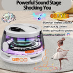 2025 New Portable Mini Bluetooth Speaker G200 RGB Lighting Magnetic Speaker BT5.3 Mini Sound Box 7 Hours Playback Phone Holder Lootquake LLC