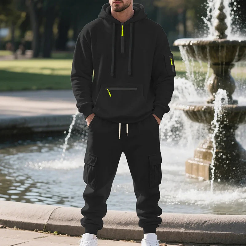 FleeceFlex Men's Autumn/Winter Sport Set THRIXINE