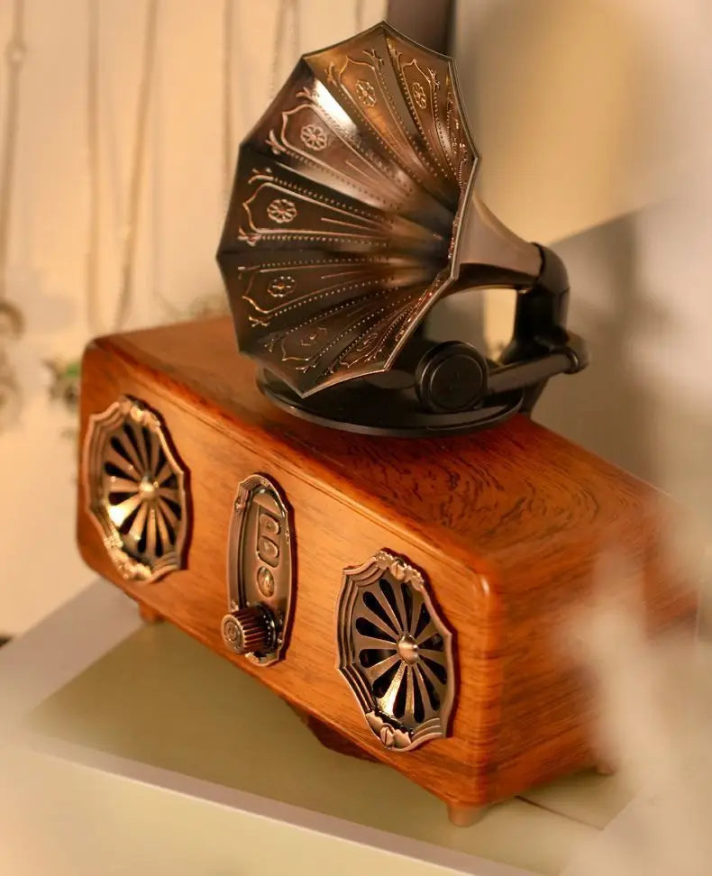 AS36 Bluetooth Speaker Features High-Quality Retro Multi-Functional FM Radio High-Volume Wireless Audio System Subwoofer Gift Lootquake LLC