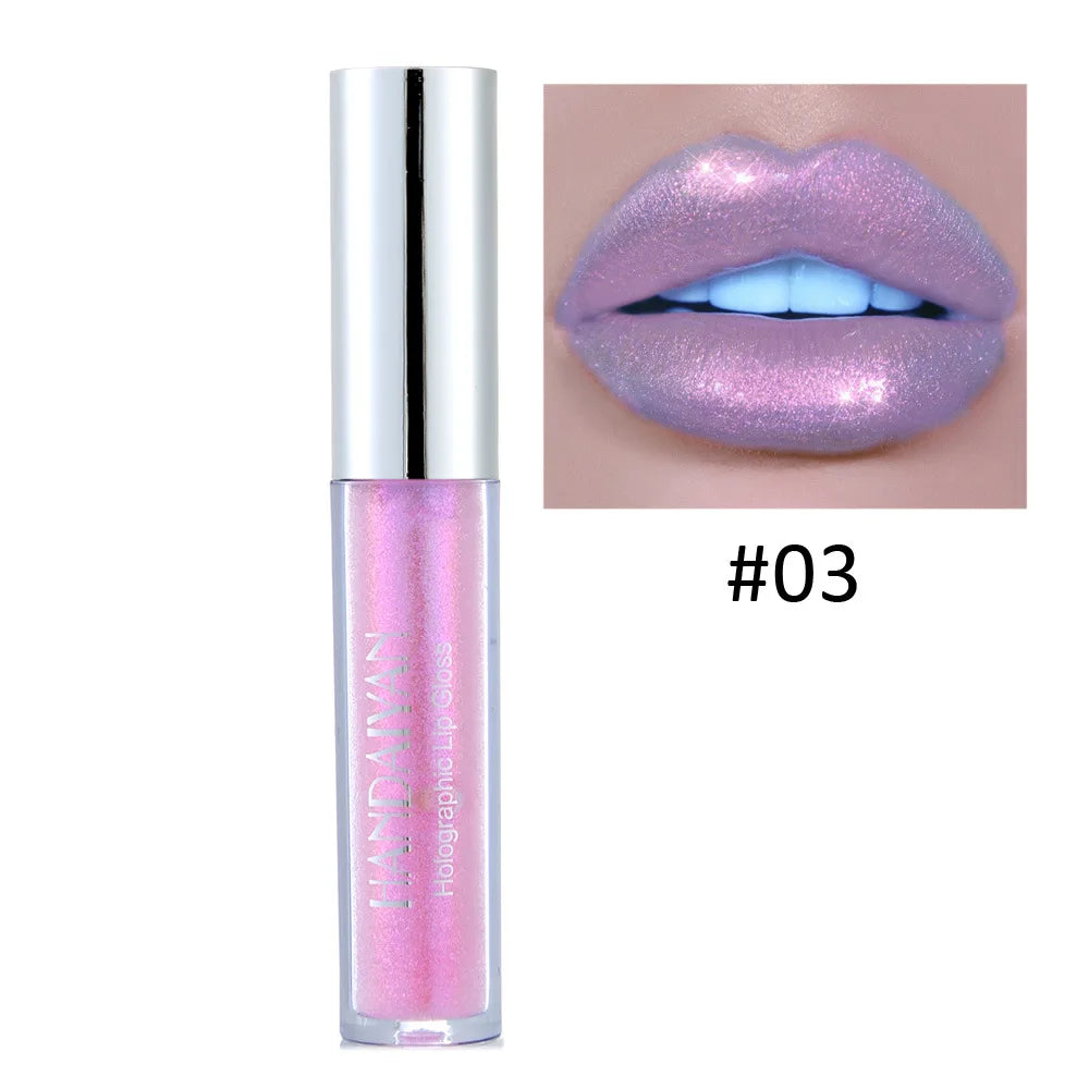 HANDAIYAN Best Seller Glitter Lip Gloss 6colors Moisturizing Mermaid Lip Glaze Waterproof Long Lasting Liquid Lip Stick Lootquake LLC