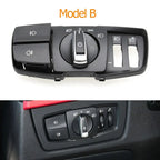Dashboard Headlamp Headlight Switch Rotary Button Cover Panel Replacement For BMW 1 2 3 4 Series F20 F21 F22 F23 F30 F34 F32 F36