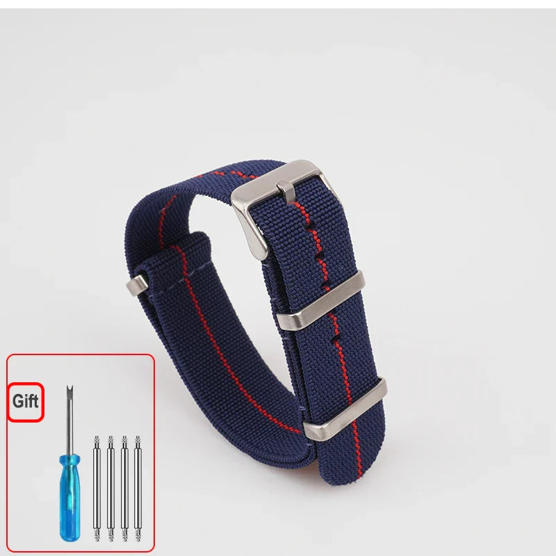 Amazfit Nylon Watch Band NATO Strap Waterproof Washable Elastic