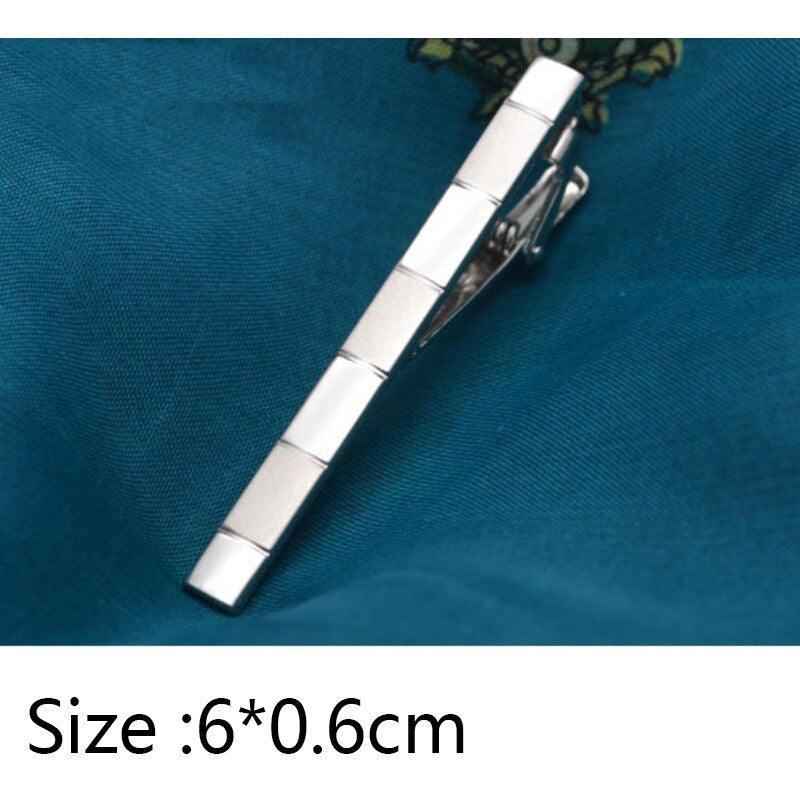 Simple Tie Clip Men Metal Copper Necktie Bar Clip Gold Silver Black 3 Bright Colors Best Gifts For Your Father Lover And Friends  Simple Classic Bar Clasp Practical Necktie Accessories Fashion Men Tie Clips Luxury Clothing Jewelry Stevvex