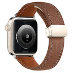 Apple Watch Leather Band - Premium Stylish Strap with Buckle BandsCo Straps