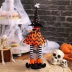Halloween Wine Bottle Decoration Wine Bottle Decor Halloween Witch Hat Wine Bottle Cover Set Unique for Halloween for Party