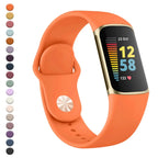 Fitbit Charge 5 6 Silicone Band - Soft Comfortable Design - SJB-DIAMOND ELITES
