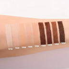 2024 New Foundation +Puff set Liquid Matte Full Coverage Foundation Waterproof Matte Natural Foundation With Blue Thumb Puff