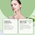 EelHope Centella Asiatica CC Cream - Moisturizing, Concealing Foundation for Nude Makeup, Brightening Complexion & Hydrating