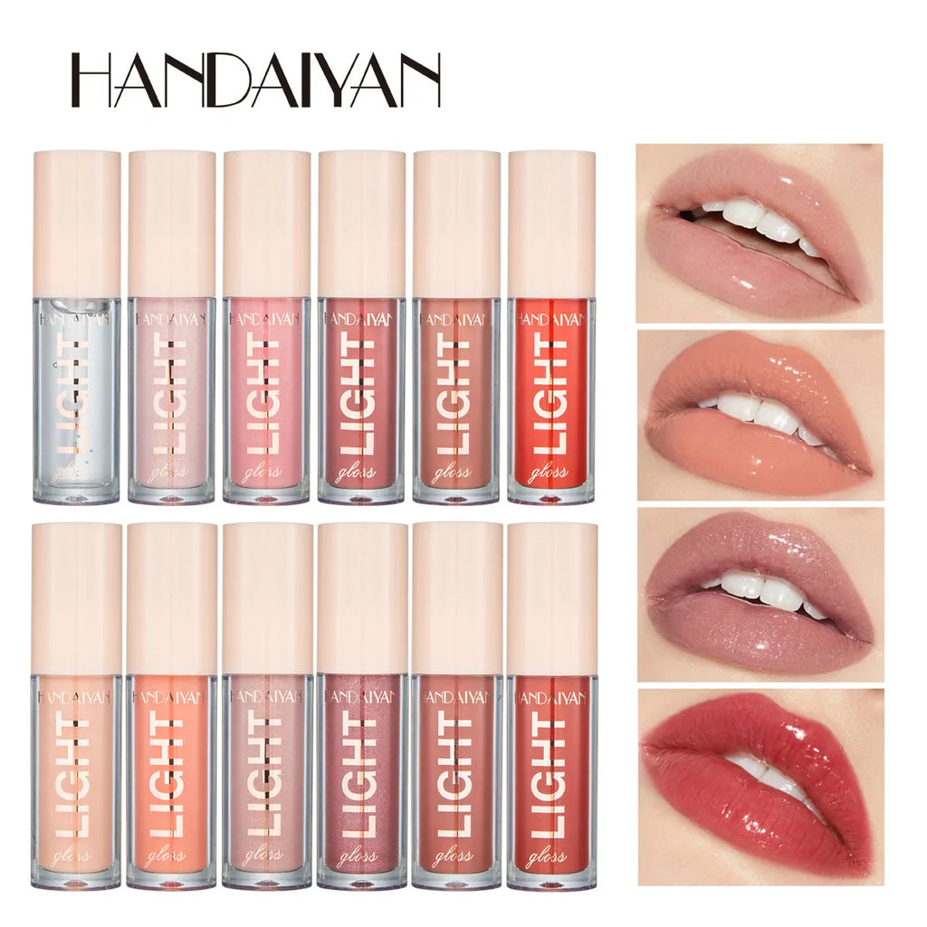 Mirror Lipgloss Moisturizing Sexy Lips Plumper Long Lasting Red Lip Gloss Tint Makeup Jelly Lip Glaze Cosmetics Lip Oil Lootquake LLC