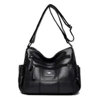 Small PU Leather Saddle Armpit Bags for Women 2024 Summer Chain Shoulder Crossbody Bag Ladies Vintage Underarm Handbags bolsa