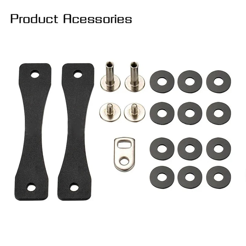 Smart key chain Mini Keychain Compact Key Decorative Holder Clip Home Storage Metal key Clip Aluminum Organizer Keychain Outdoor Lootquake LLC