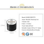 BORN PRETTY Metallic Painting Gel Gold Silver Mirror Effect Nail Polish Super Bright Drawing Line French Nail UV Painting Varnis Lootquake LLC