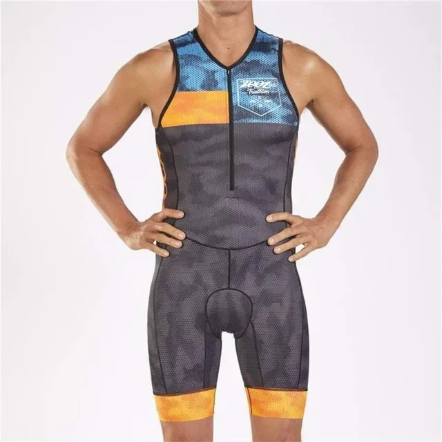 Zootekoi Triathlon Men's Breathable Sleeveless Jacket THRIXINE