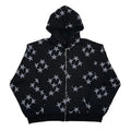 Men's Oversized Zip Hoodie Spider Print Hoodie Y2K Hip Hop Street Style Fashion Punk Sports Jacket Pullover Jacket Apparel Pi-Mart