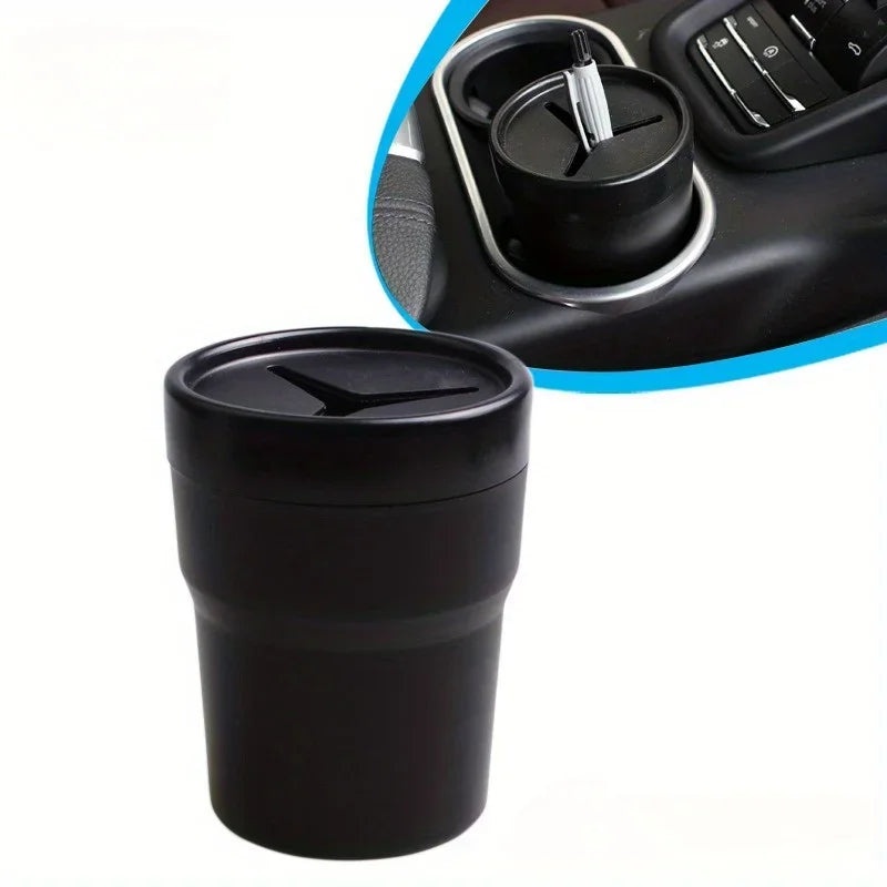 Small Storage Bin Multi-functional Garbage Change Storage for Car and Miscellaneous Bag Placed in the Car Beverage Cup Holder