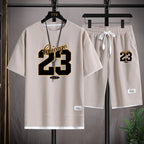 Men's Sports Suit Shorts Set THRIXINE