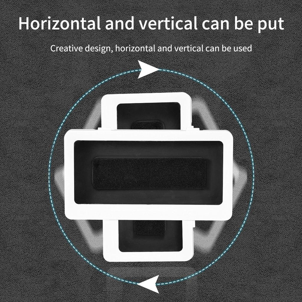 White Phone Holder Waterproof Phone Case Bathroom Shower Phone Holder Stand Box Wall Mounted Shower Case Bracket Full Body Waterproof Shockproof Phone Case Clear Protective Cover Case Stevvex