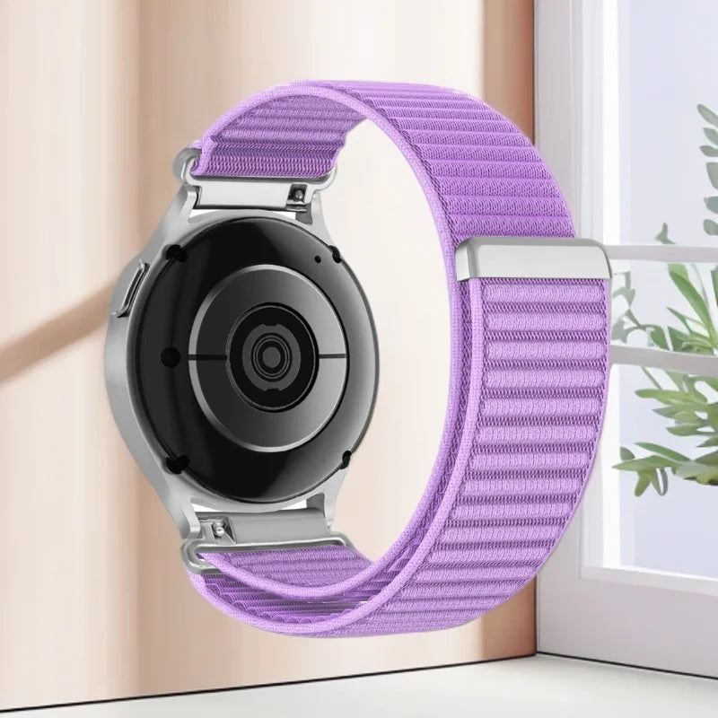 Polar Smartwatch Nylon Hook-and-Loop Bands For Unisex Comfort