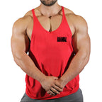 Men's cotton tank tops - SJB-DIAMOND ELITES