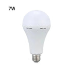 7W 9W 12W 15W LED Emergency Light Bulb Rechargeable Energy Saving Lamp for Home Power Outage Backup Portable Handheld Light