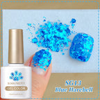 BORN PRETTY 10ml Reflective Glitter Gel Nail Polish Carat Mirage Sparkling Color Shine UV LED Soak Off Semi-Permanant Varnish Lootquake LLC