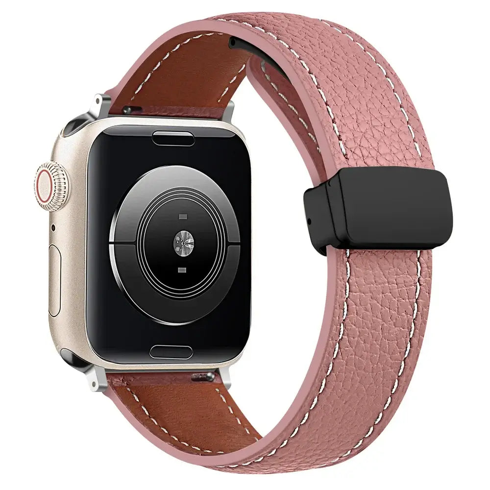 Apple Watch Leather Band - Premium Stylish Strap with Buckle BandsCo Straps