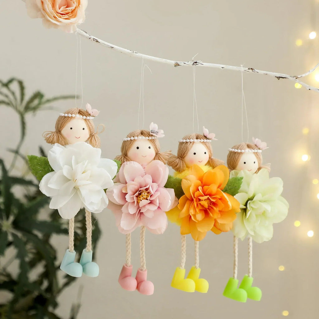2025 Easter Long Legs Flower Fairy Angel Elf Rabbit Dolls Home Hanging Ornaments Spring Easter Party Supplies Kids Birthday Gift Lootquake LLC