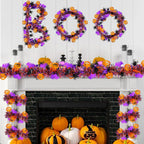 3PCS Halloween Party Streamers – Thickened Bat/Spider/Pumpkin Decor, Haunted House Hanging Garlands, Festive Halloween Deco Lootquake LLC