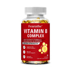 Vitamin B-Complex Vitamin Supplements (B12 B2 B3 B6 Folic Acid &Biotin), Immune & Energy Support,Immune Health