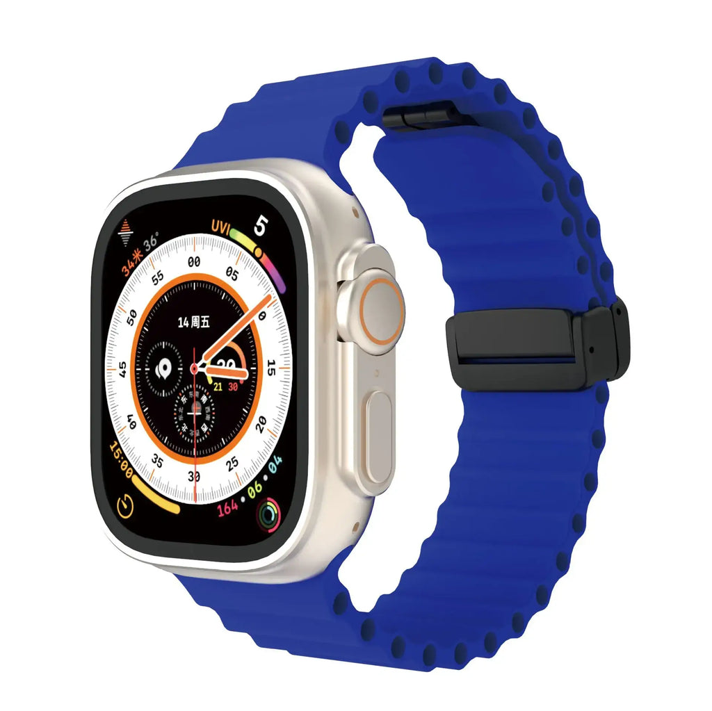 Apple Watch Silicone Strap - Soft Flexible Magnetic Design - SJB-DIAMOND ELITES