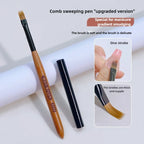 Gradient Nail Art Brush Acrylic Nail Ombre Pen DIY UV Gel Brushes Painting Drawing Flowers Nails Brush Manicure Tools for Salon Lootquake LLC