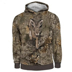 2024 Four Seasons Maple Leaf Camouflage 3D Sports Shirt Men's Fishing Outdoor Camping Hunting Clothing Jacket Men's Hoodie Pi-Mart
